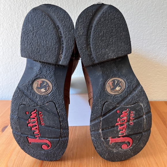 Justin’s Roper Boots sz 8.5 women’s - Picture 2 of 6